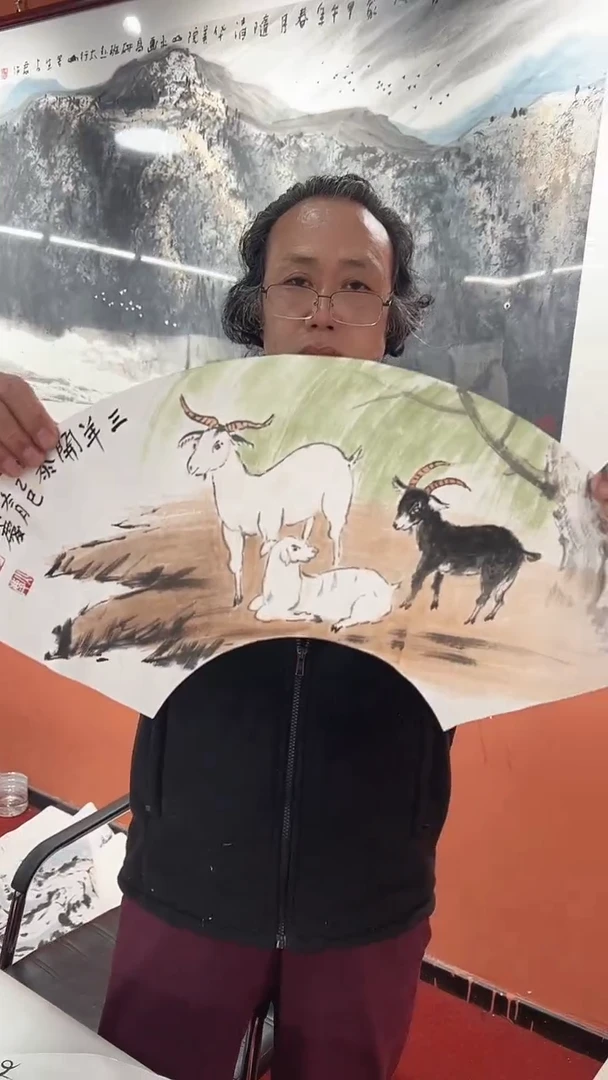 国画李火庆/国画/花鸟