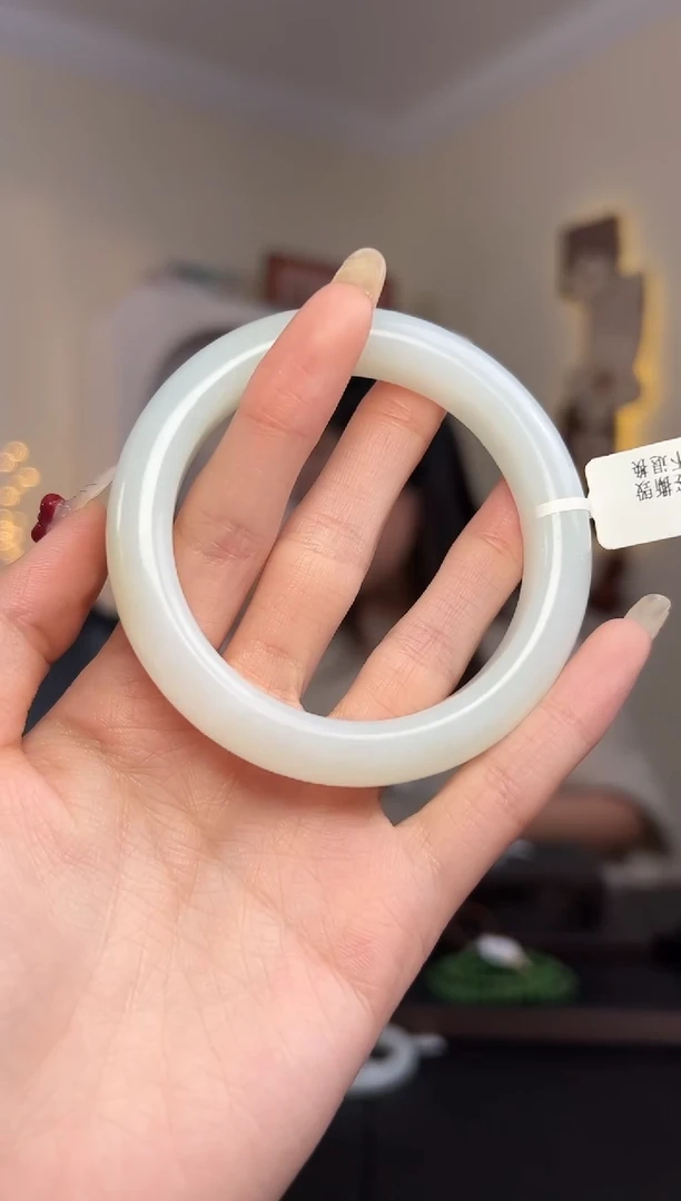 颈饰未镶嵌和田玉S17-12*9.5mm 57MM