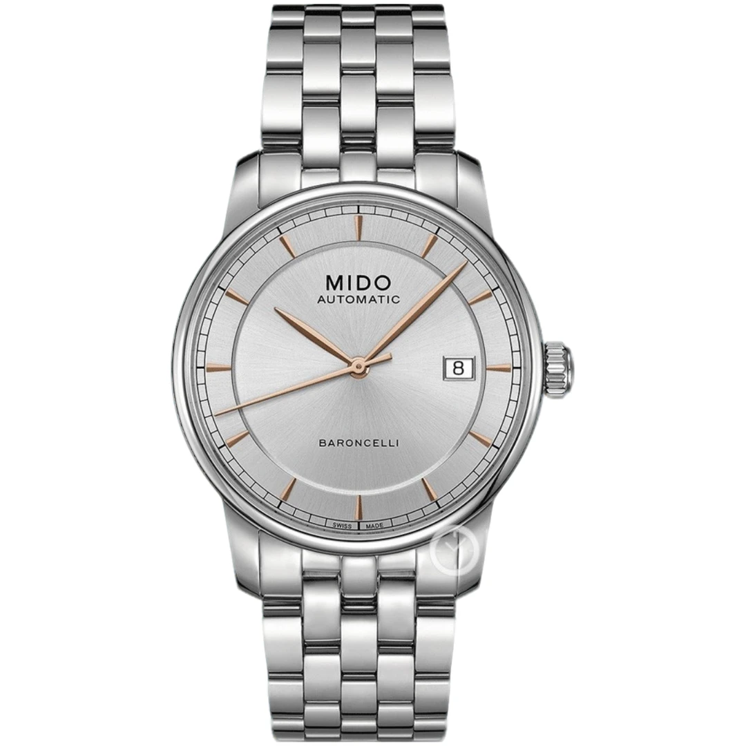 99新 Mido/美度 梵象批发/美度腕表/贝伦赛丽/机械/38mm/6900