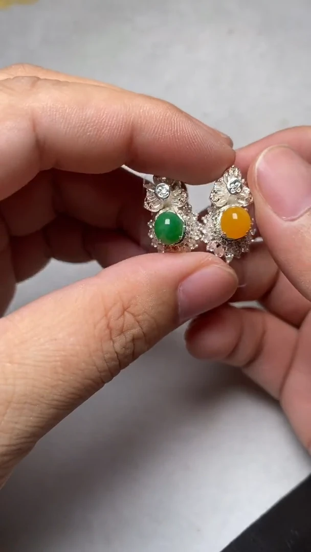 未镶嵌定制翡翠流*、天然缅甸翡翠A货