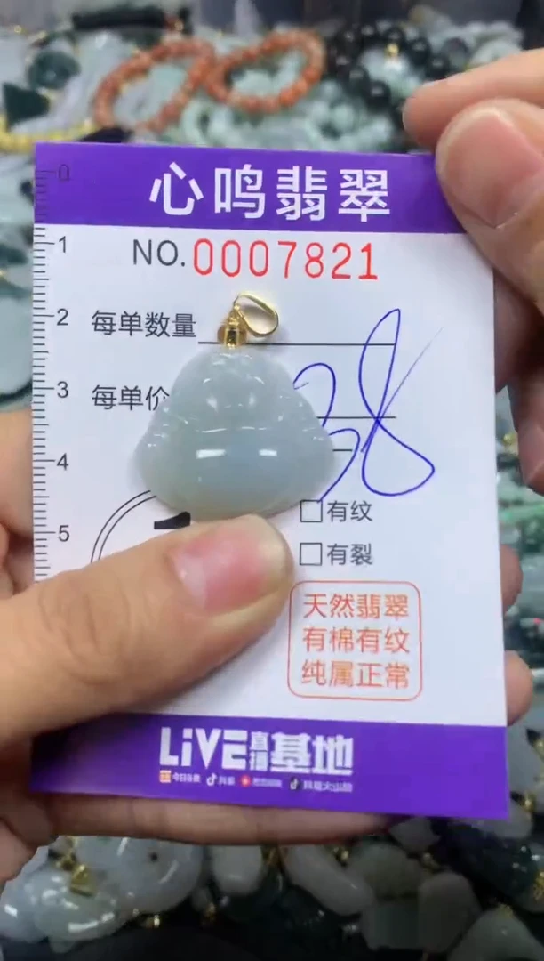 【闪购商品】翡翠颈饰未镶嵌闪购007821