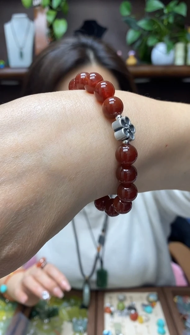 未镶嵌手链玛瑙/玉髓多样性发货其中发一