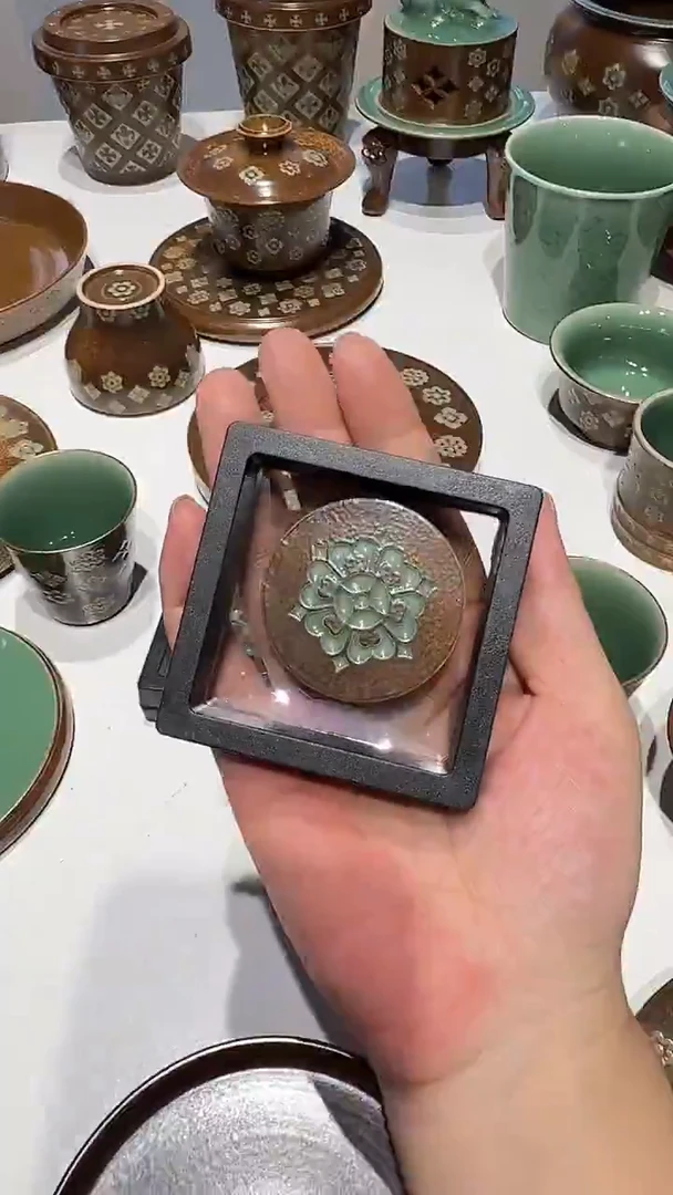 青瓷手工茶器包邮
