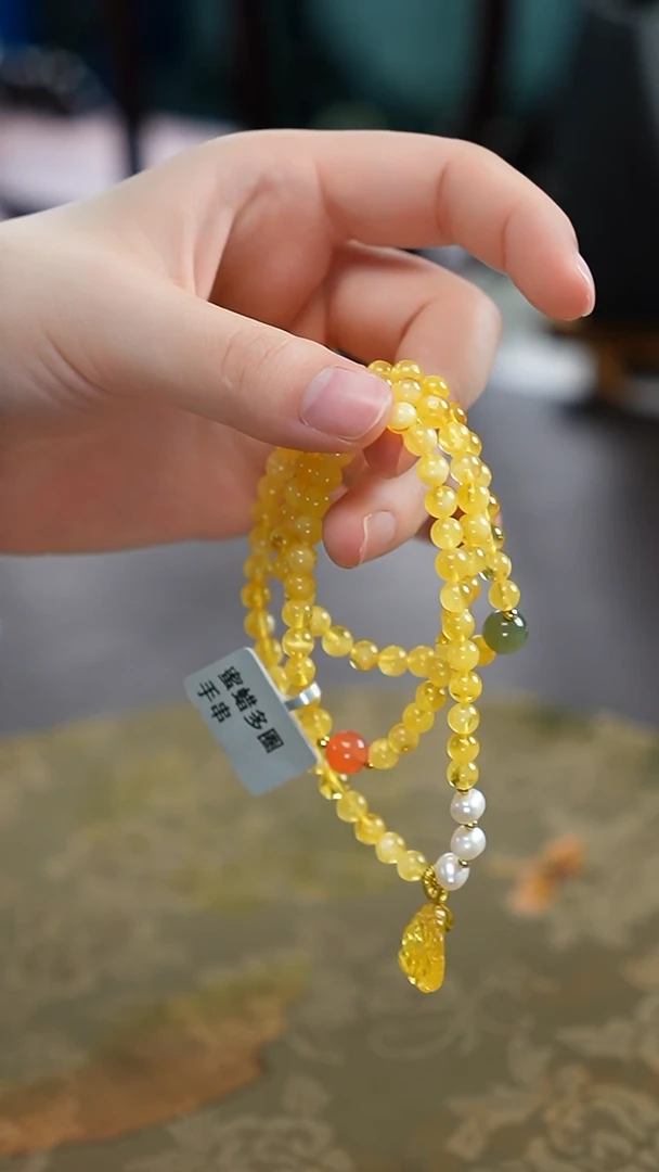 手链蜜蜡合金手链