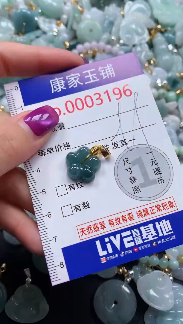 颈饰未镶嵌翡翠3196
