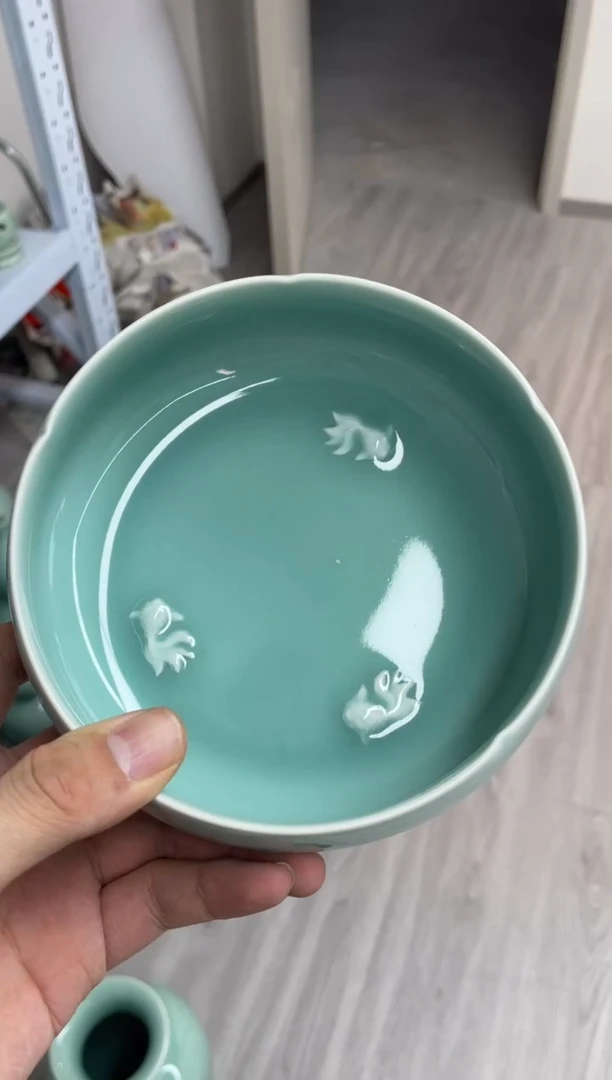 特价福利 微瑕 慧仙青瓷