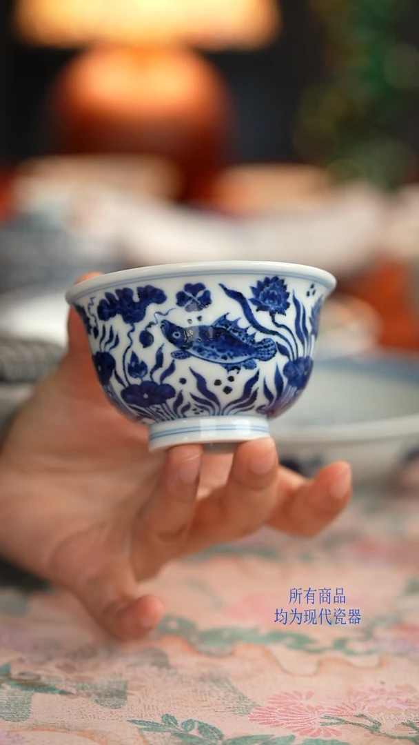 松风馆海藻鱼纹小压手