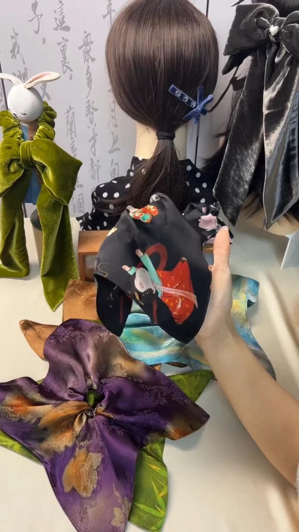 非金属布艺307发圈