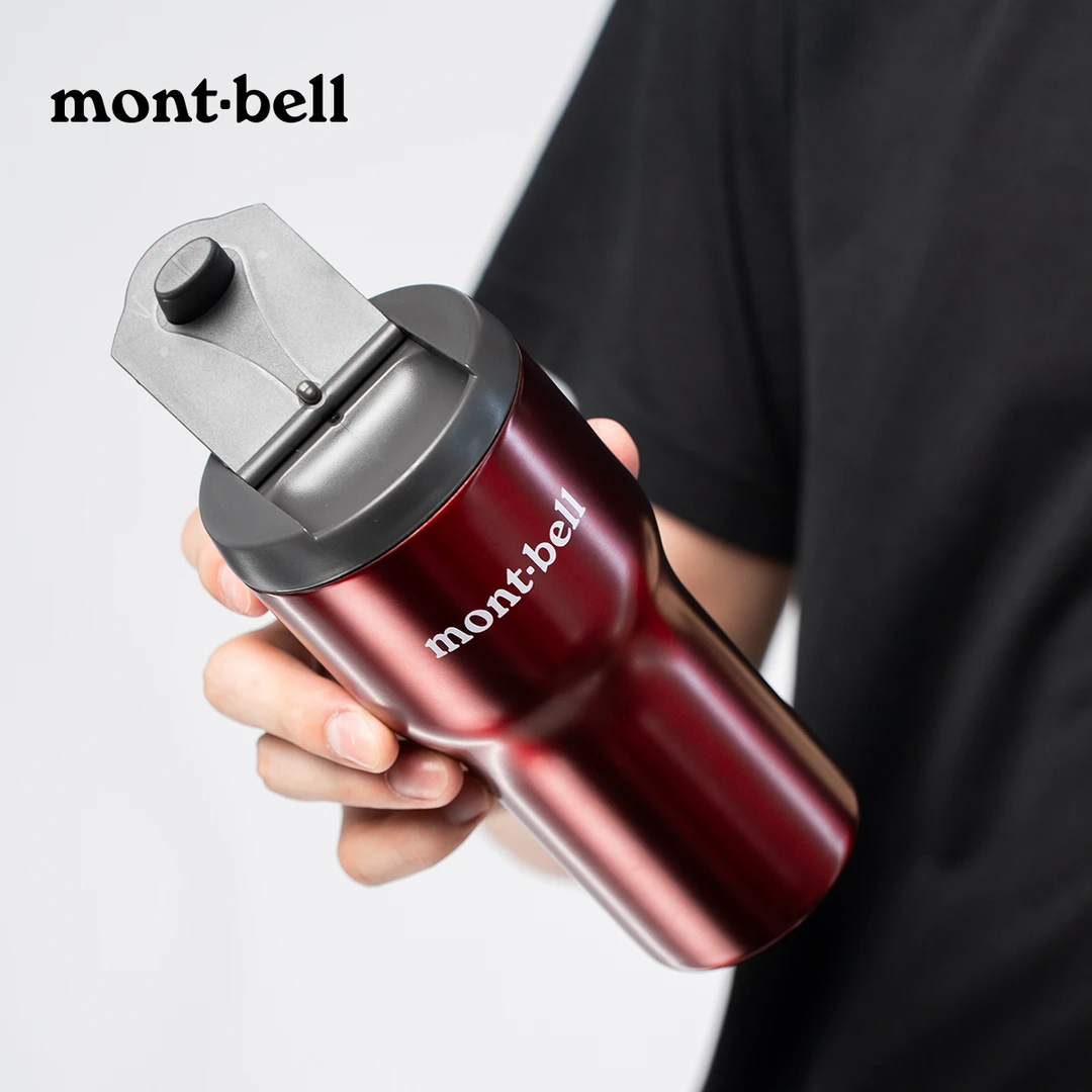 Montbell户外便携式双层不锈钢保温保冷车载杯水壶杯子桌面杯