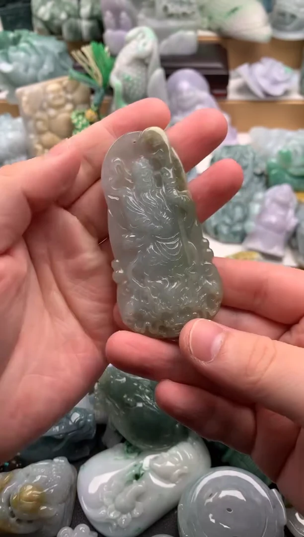 吊坠(不含链)未镶嵌翡翠1