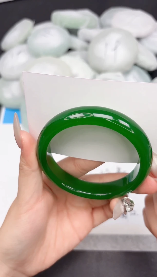 未镶嵌手镯石英质玉303-61-62