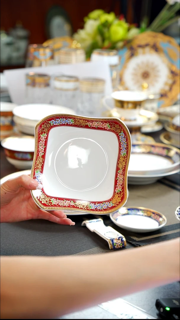 瓷片6英寸沙拉碗2个