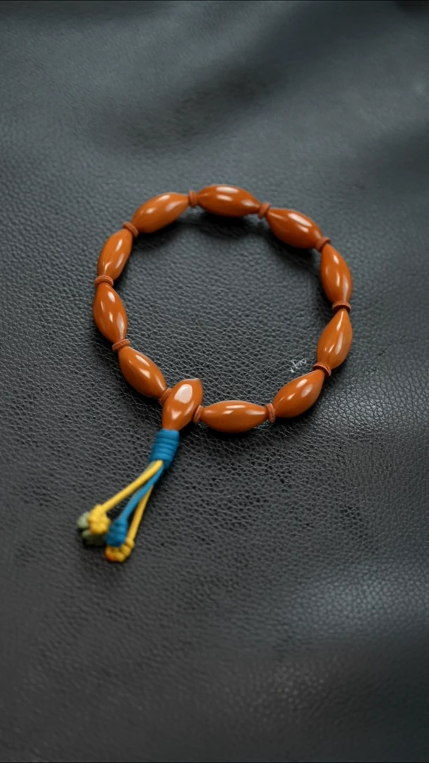 手串/手链橄榄核百万水晶核  三通款