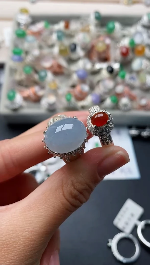 未镶嵌戒指翡翠7777777+3