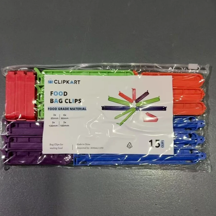 糖果封口夹26祇装0.18公斤食夹防潮包装袋水果A46