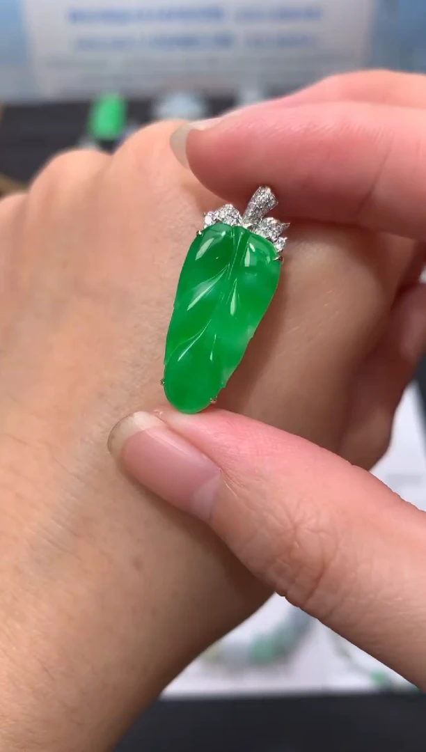 定制翡翠18K金镶嵌模式推广期48小时鉴赏期