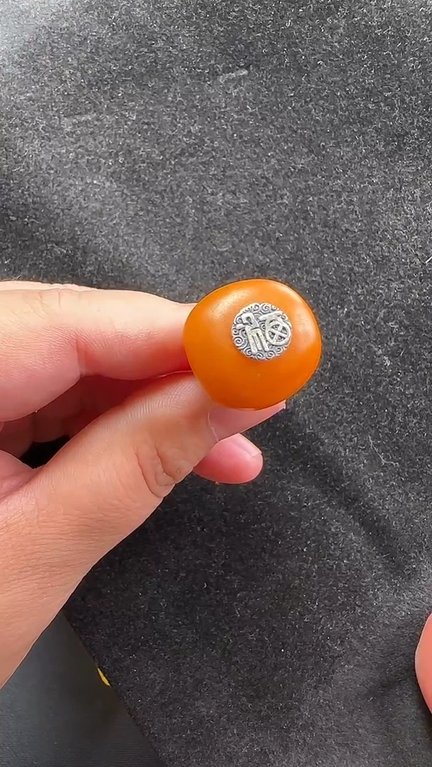 蜜蜡未镶嵌珠宝奇石天然蜜蜡多样性发其一戒指