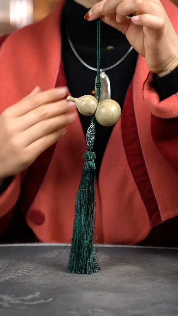 【闪购商品】金丝楠木雕老料原木精工葫芦挂件