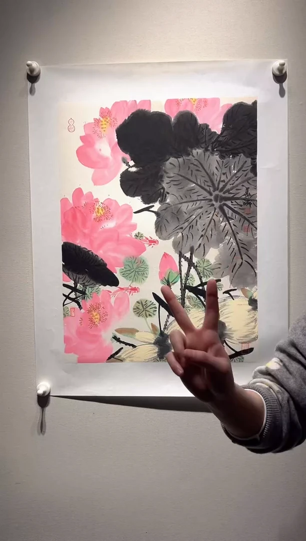 国画GHW-2平尺-国画作品