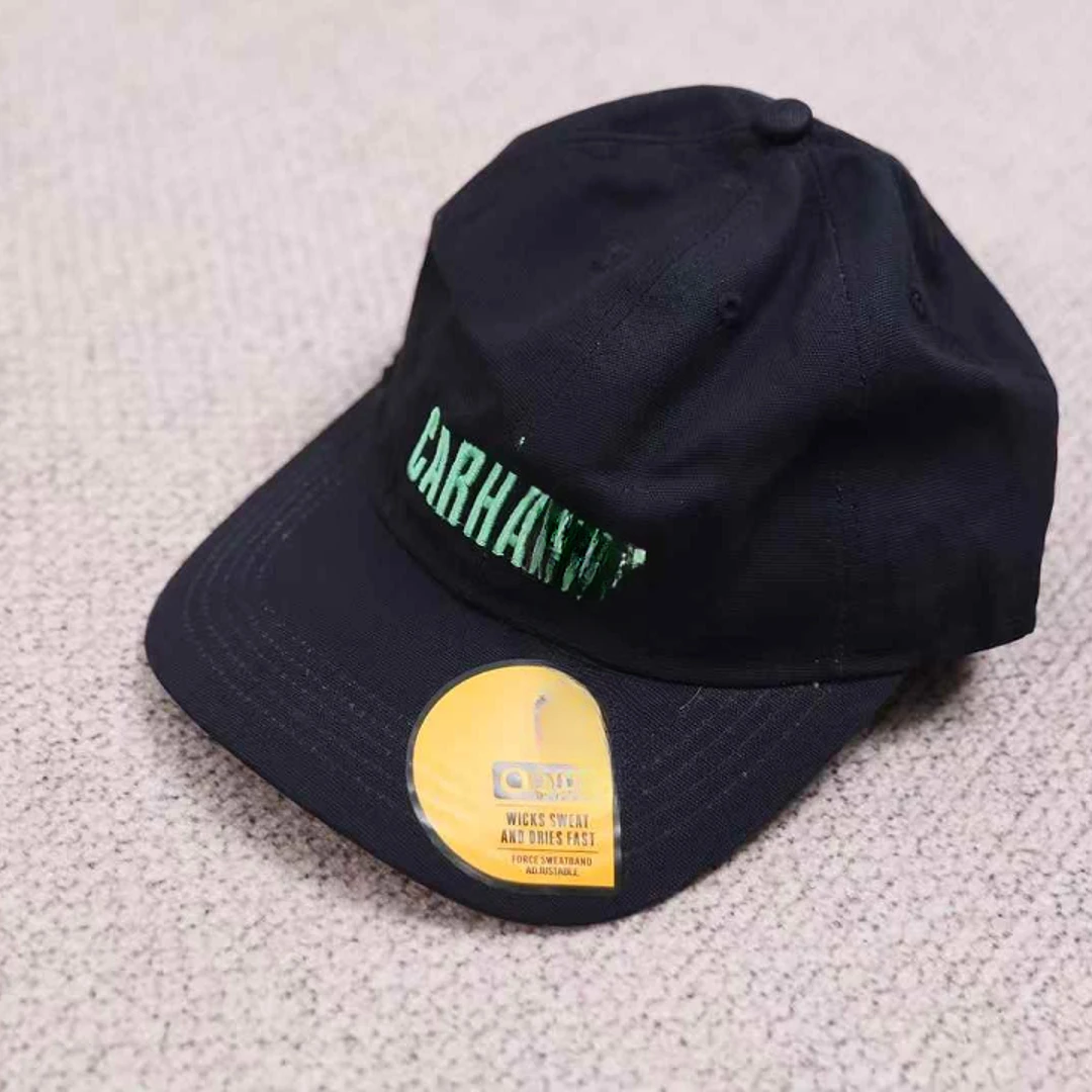 卡哈绿白2色刺绣棒球帽鸭舌帽