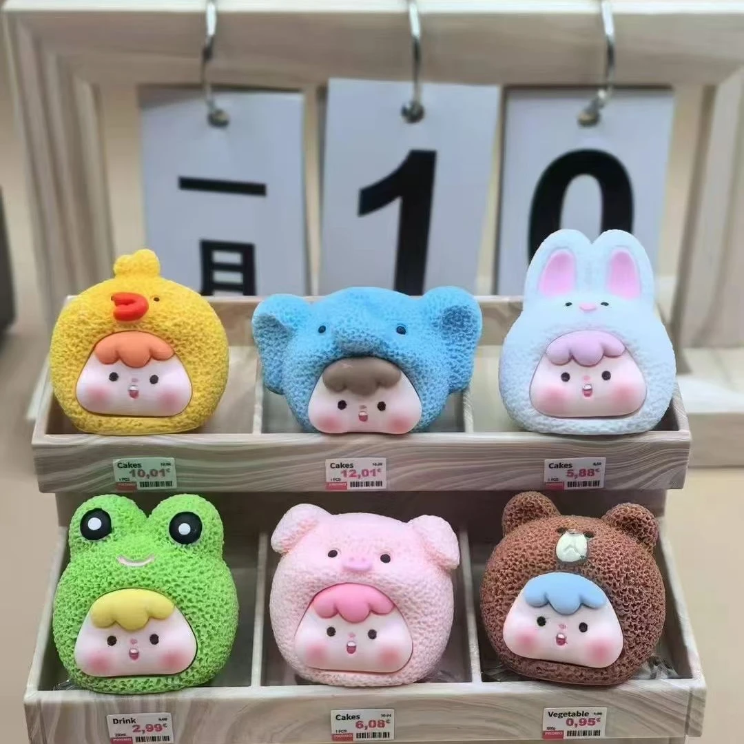 【直播拆】动物崽崽多妹艺术漆diy创意摆件