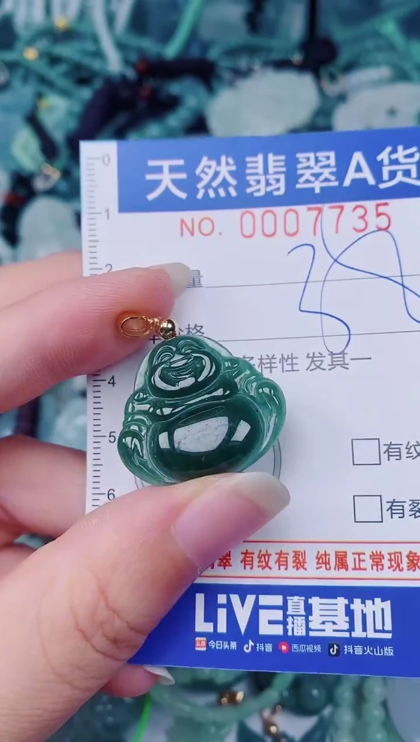 颈饰未镶嵌翡翠00007735