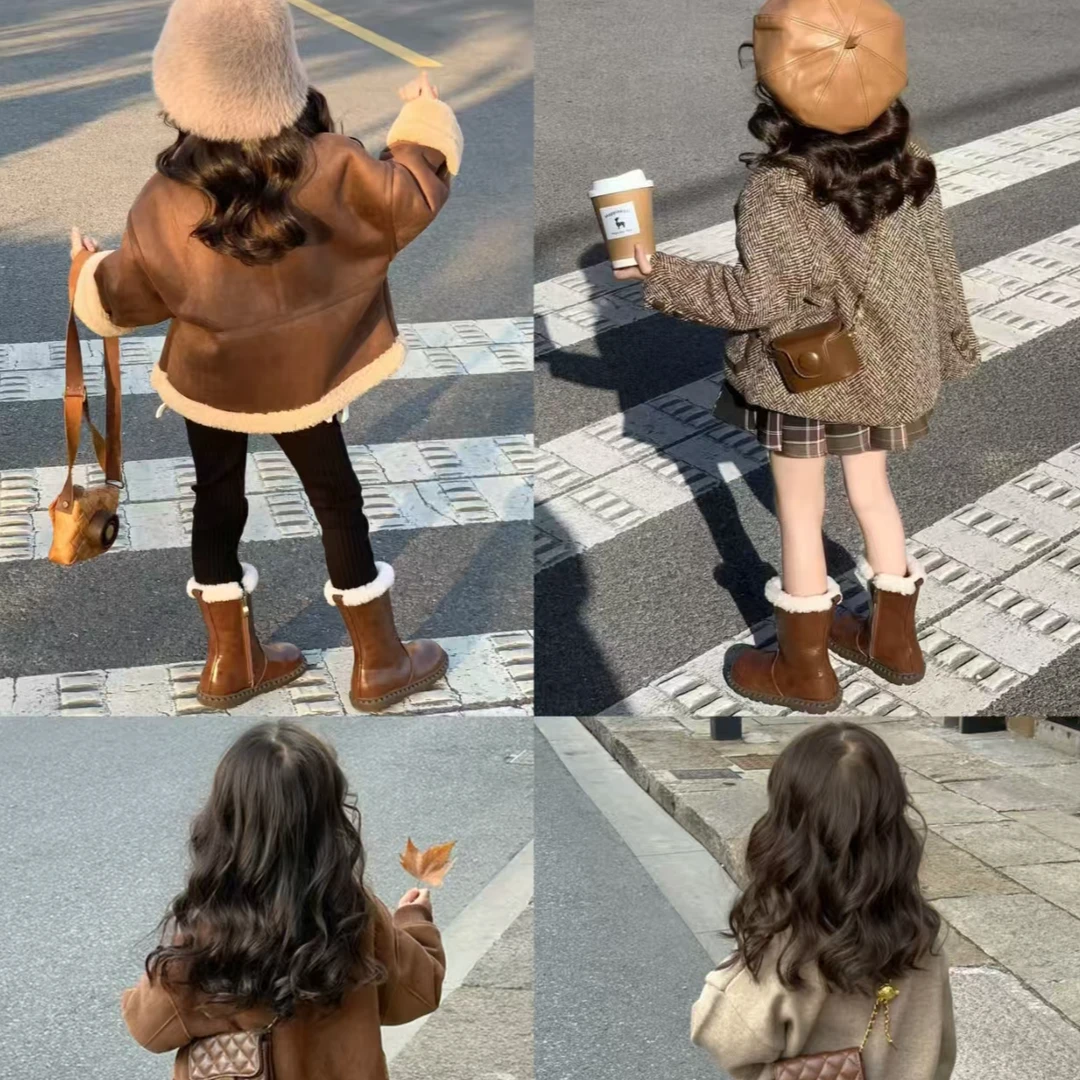 普通外套洋气针织上衣秋季B类加绒C类卡通风常规款