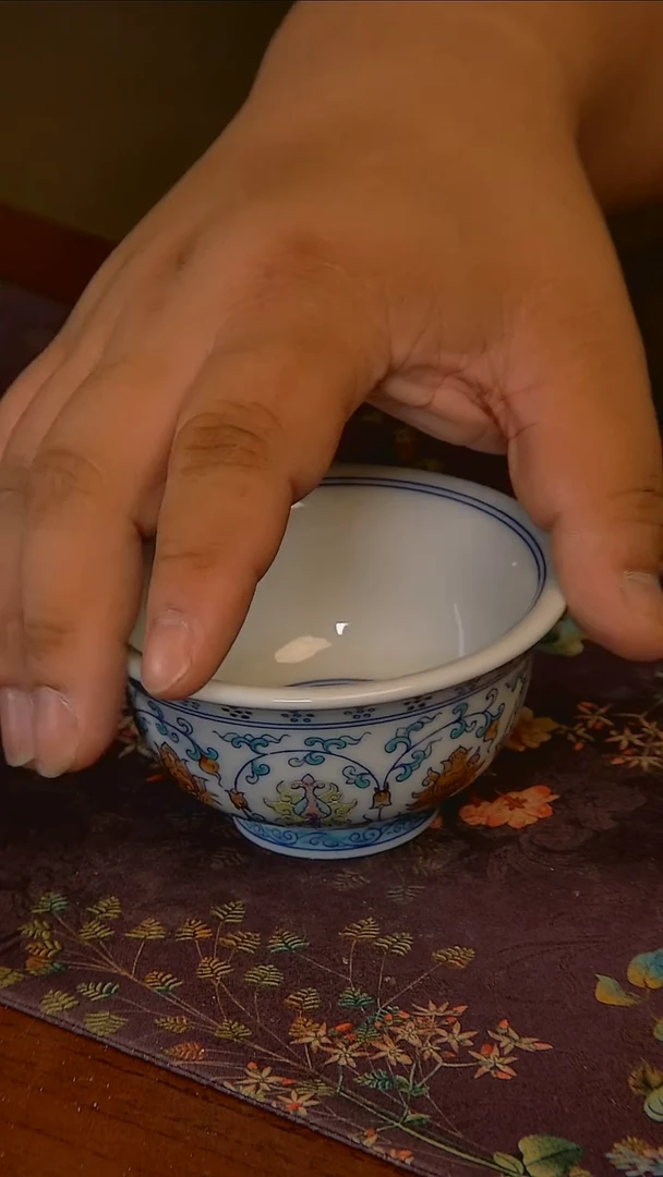 杯手工手绘杯杯很美丽