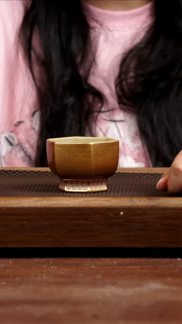 茶壶紫砂本绿贝壳烧杯子