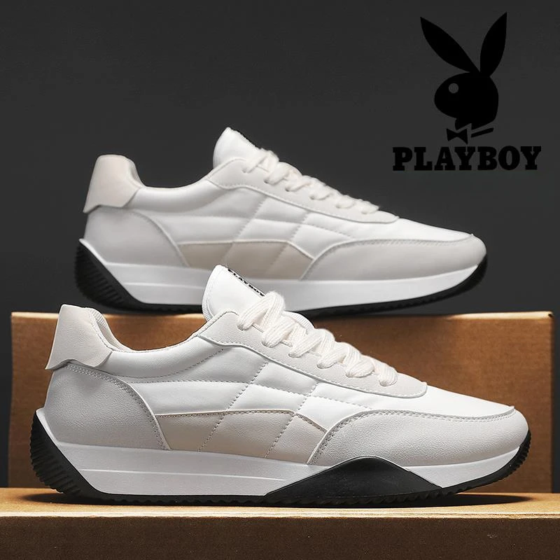 花花公子鞋子男款冬季2025爆款新款休闲运动鞋小白百搭增高老爹鞋