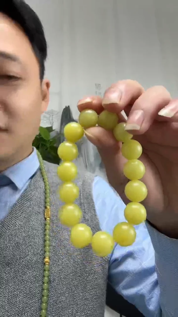 颈饰未镶嵌和田玉天***草14m