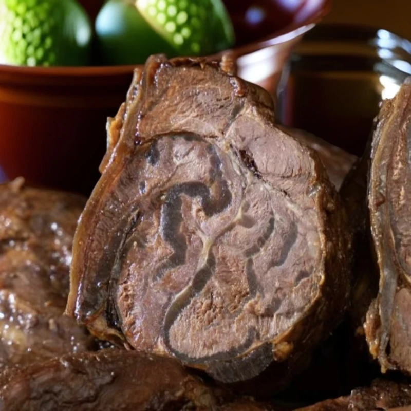 杨记伊兰斋【津门老字号】清真酱牛腱500g/1袋熟食特产真空锁鲜