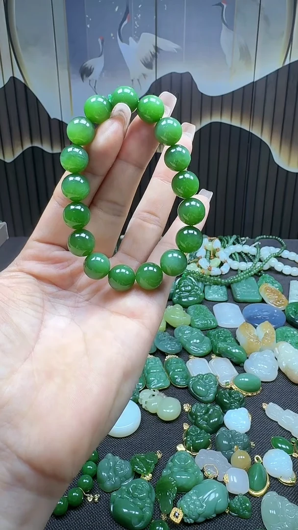 和田玉未镶嵌挂件12