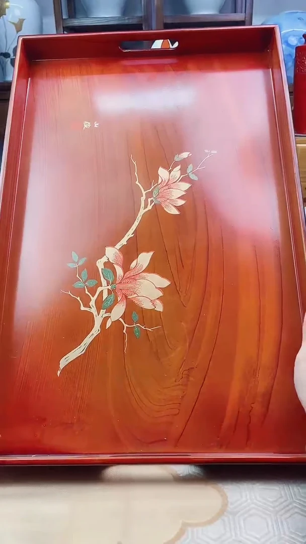 【闪购商品】盘日产名家木作大茶盘一个好看