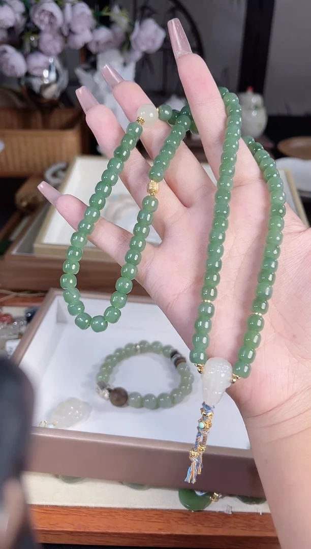 手链银S925镶嵌和田玉多样性发货其一默认天然特征