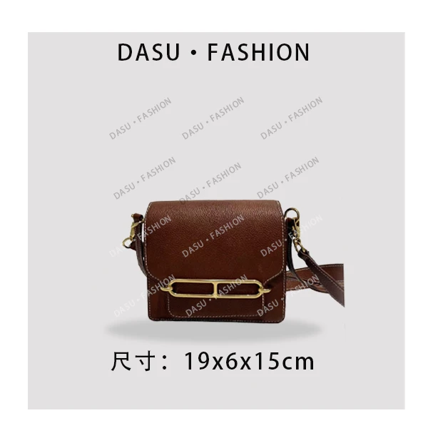 猪鼻子福宝马鞍皮XKY-1119-金棕小众腋下包斜挎包真皮单肩包