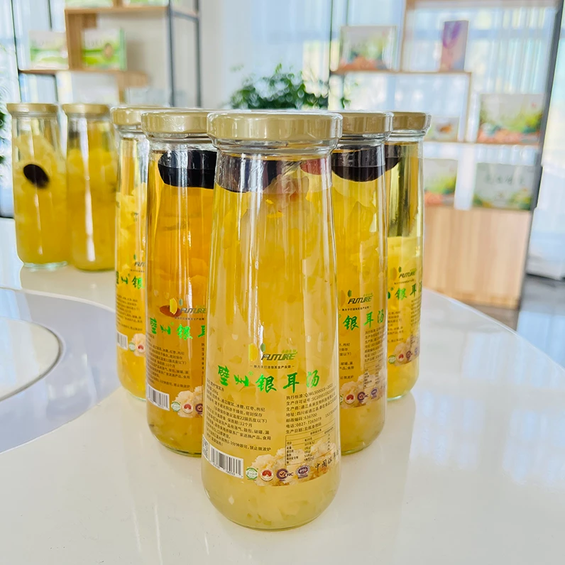 通江银耳汤鲜炖即食红枣枸杞方便