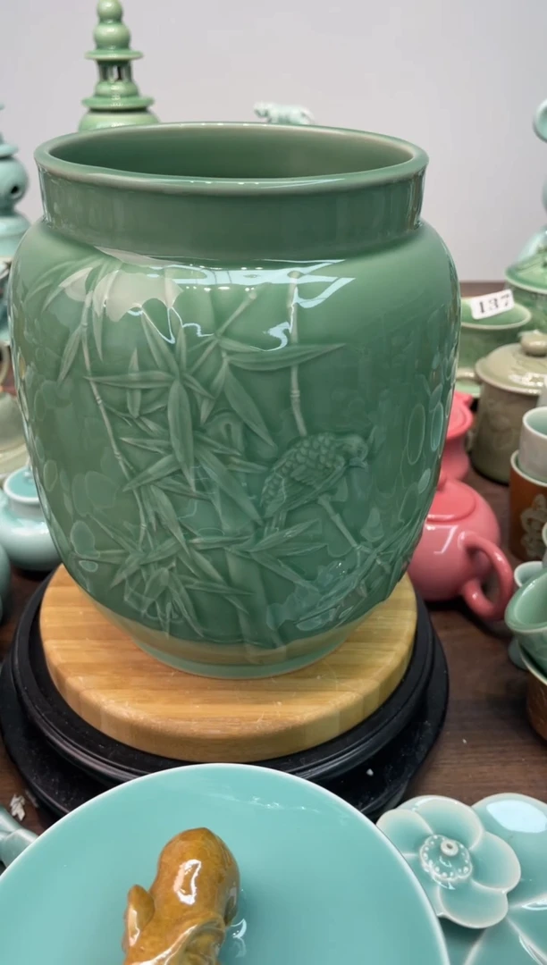 纯手工  慧仙青瓷 龙泉青瓷大促