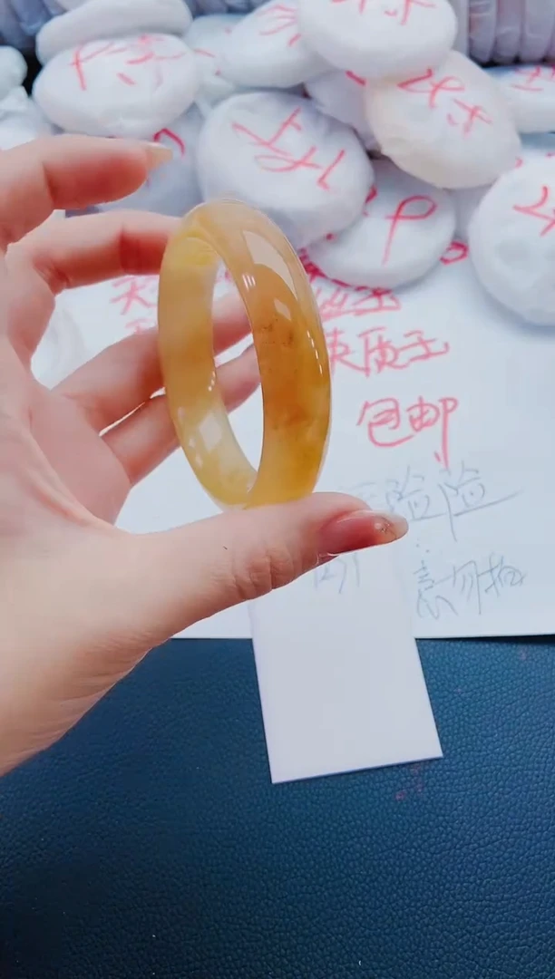 未镶嵌手镯石英质玉K71-58-59
