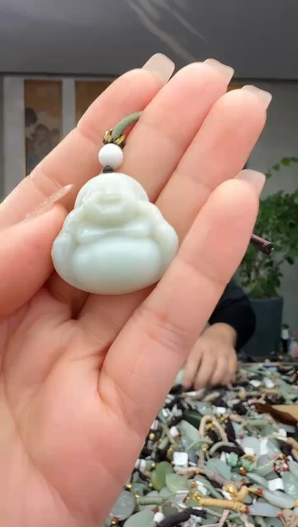 颈饰未镶嵌和田玉拍一发一多样性发货