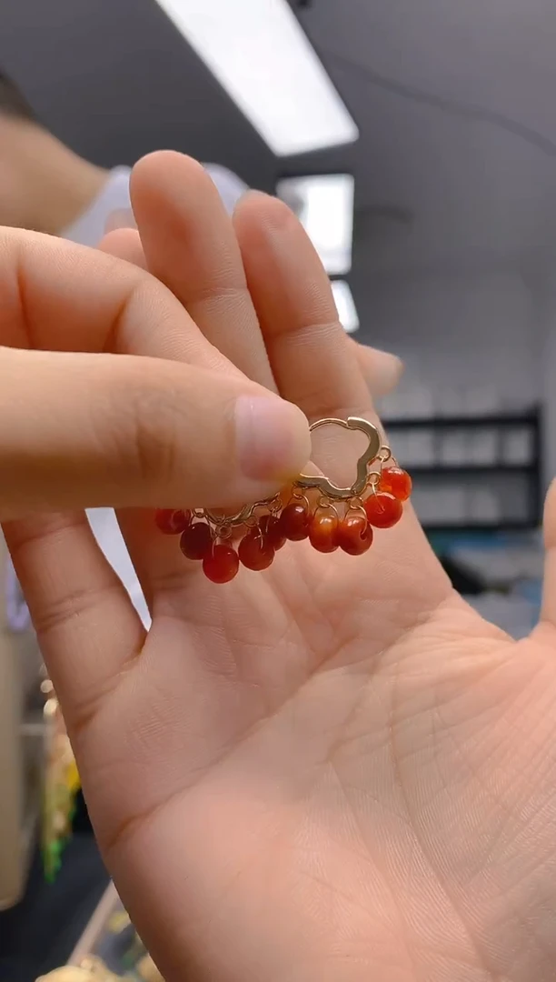 【闪购商品】翡翠耳饰合金363翡翠耳包
