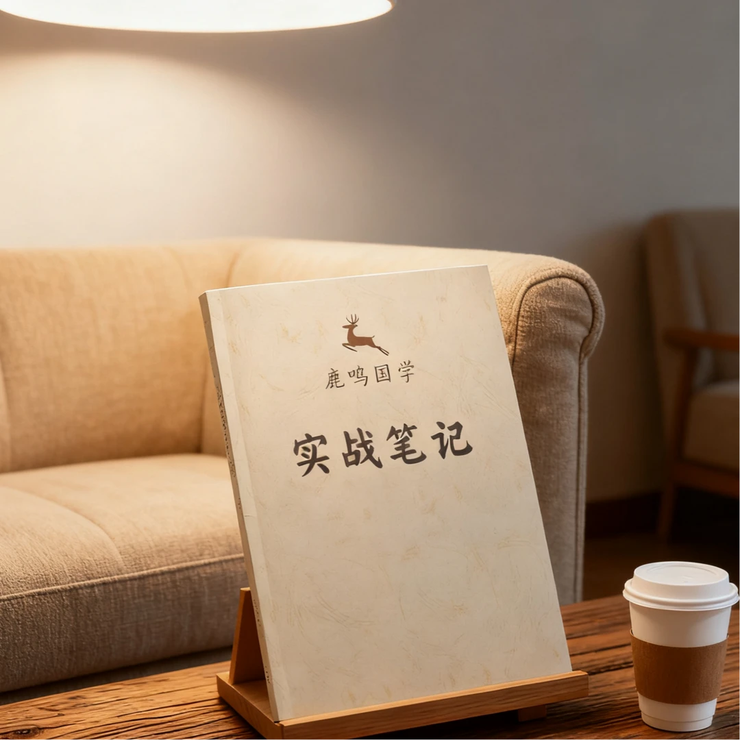 鹿鸣国学叭字学习资料《实战笔记》+《实战案例集》