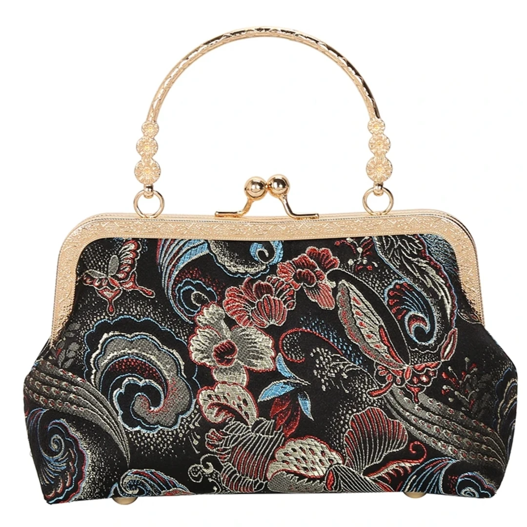 上新成品中国风旗袍包晚宴包迷你小手提包斜挎三用精美高质量包