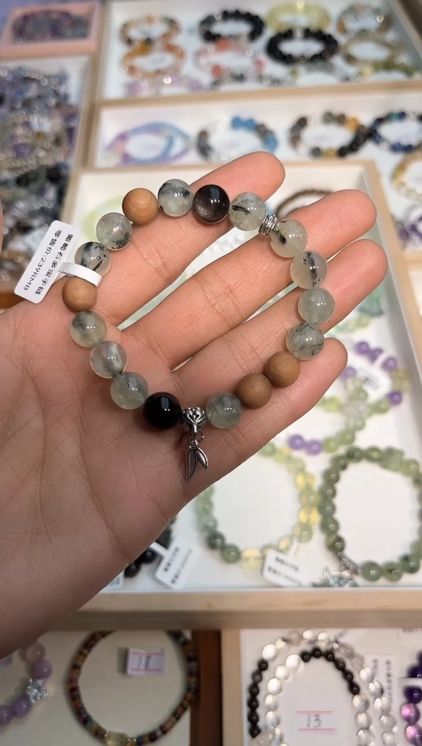 【闪购商品】葡萄石手链未镶嵌葡萄石