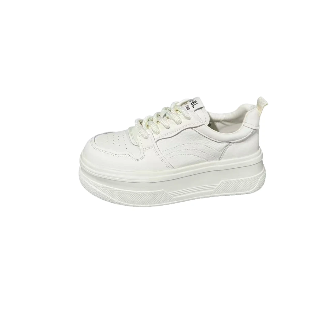 （初夏） 4774 三楼 2519-2 真皮厚底小板鞋