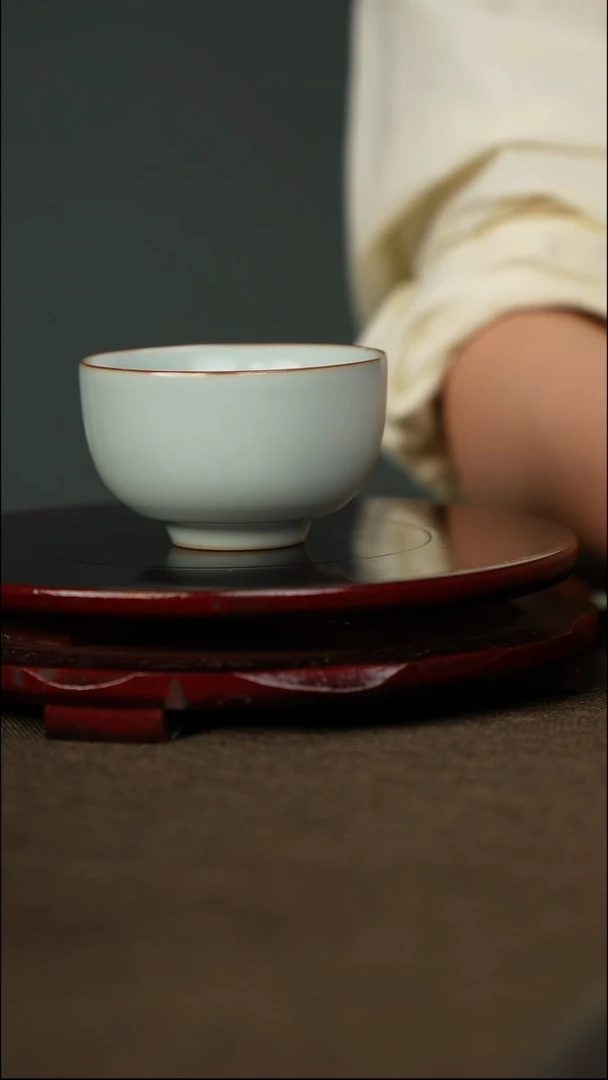 微微瑕 小圆杯 无底款