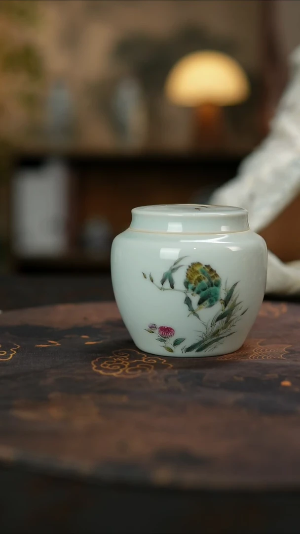 杯觅纤景德镇陶瓷杯碗柴烧多人