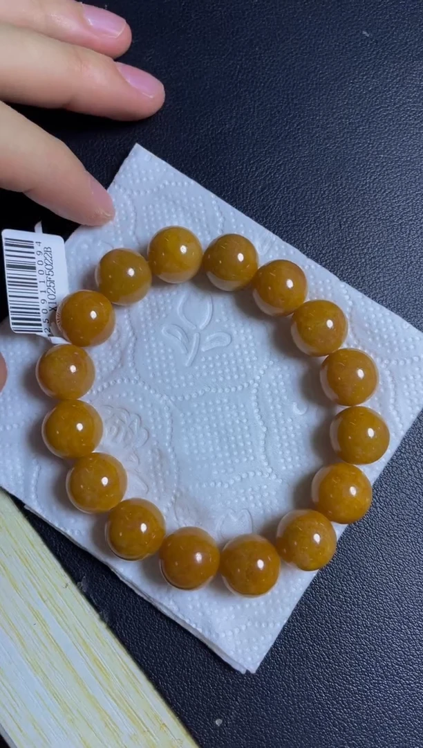 未镶嵌定制翡翠珠串