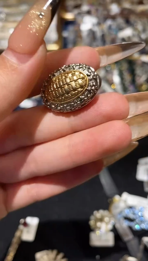 纯铜合金琉璃楚楚珠宝中古甄选不退换