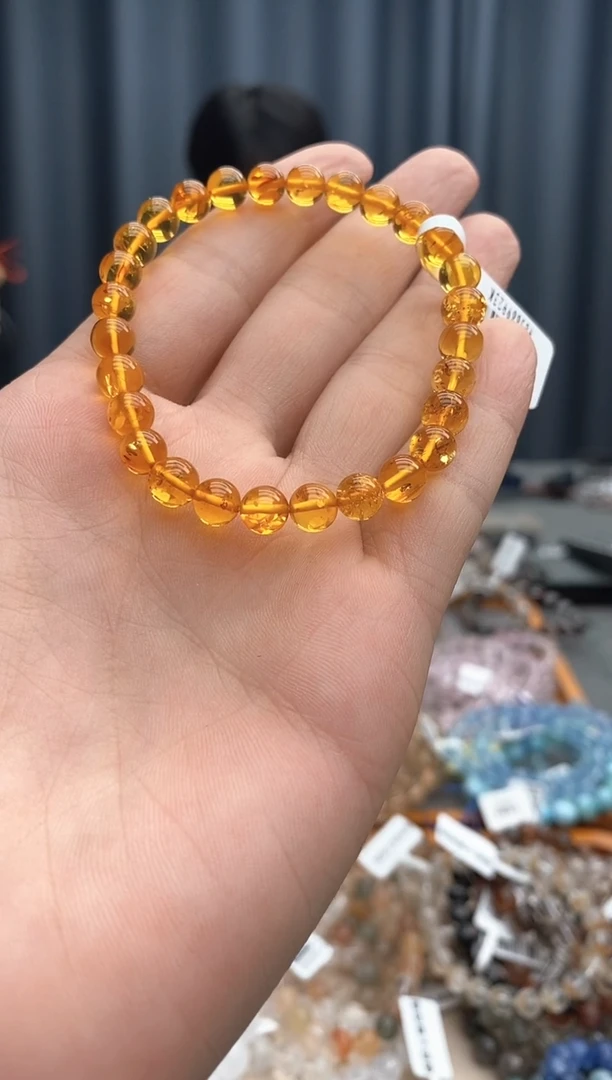 水晶手链未镶嵌花泊